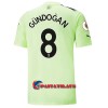 Virallinen Fanipaita Manchester City Gundogan 8 Kolmas Pelipaita 2022-23 - Miesten
